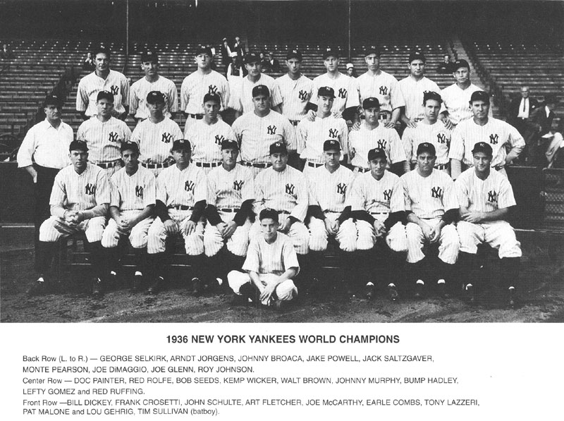 1936 Yankees 1936 yankees
